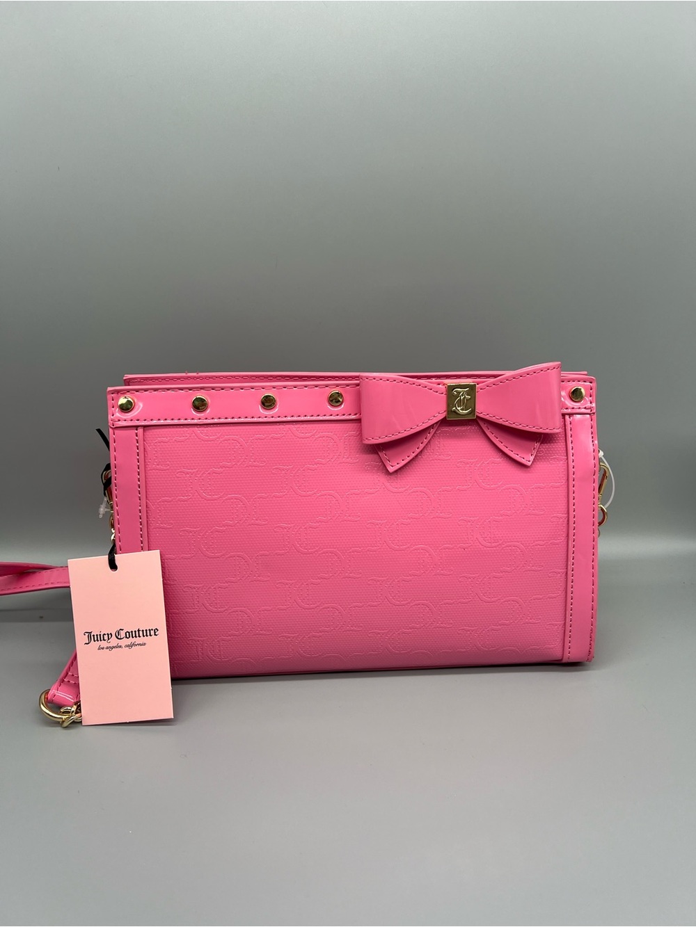 Juicy couture for the girls crossbody clutch purse